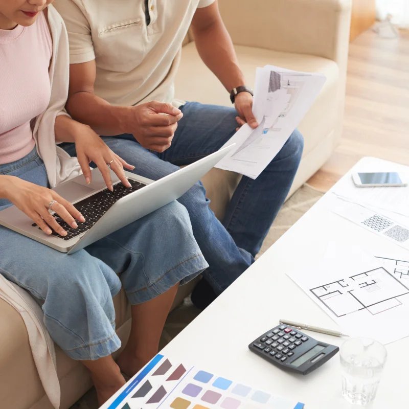 In home flooring estimates in Haubstadt, IN